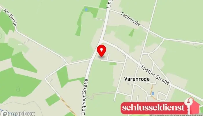 Karte von Ginten Metallbau Metallbauer in Spelle