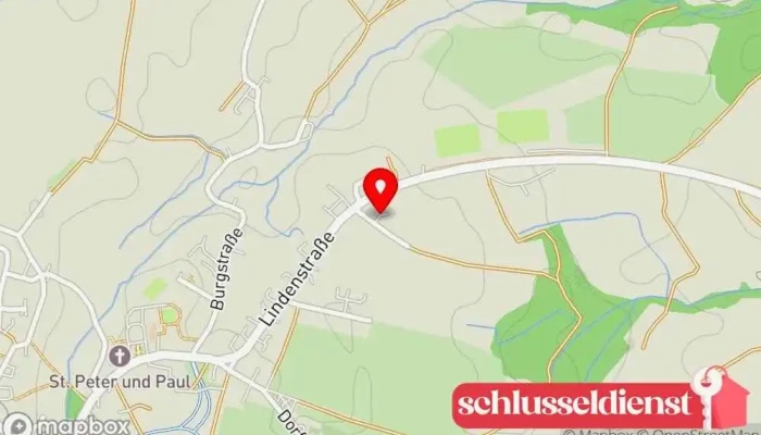 Karte von GM-Bauelemente Günter Moser Fensteranbieter in Herdwangen-Schönach
