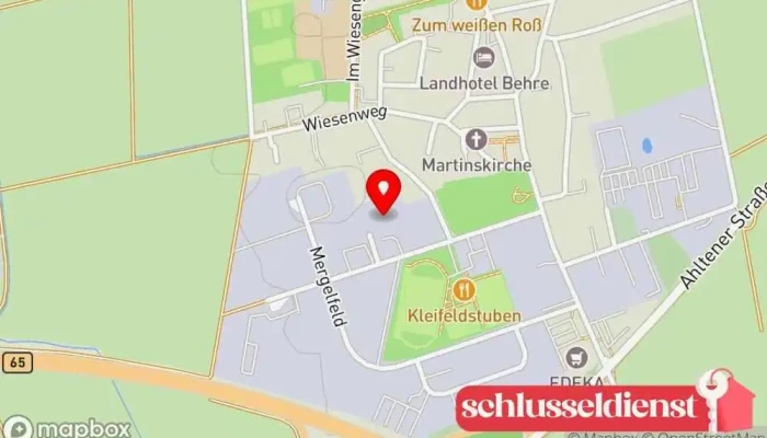 Karte von Gödeke Metall & Lasertechnik GmbH Metallbauunternehmen in Lehrte