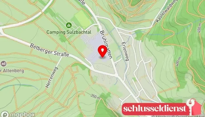Karte von Gottfried Sauter GmbH Metallbauunternehmen, Stahlbauunternehmen in Sulzburg
