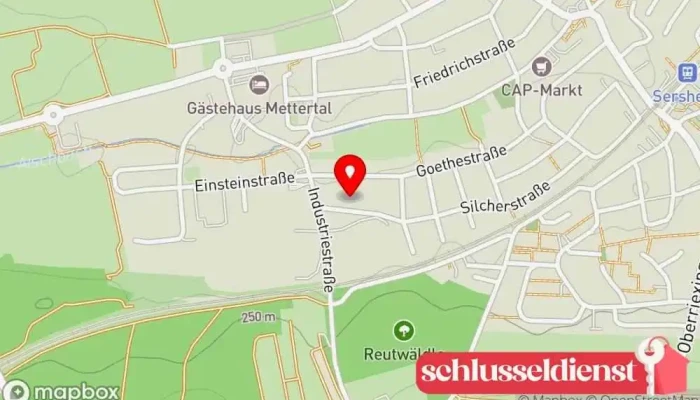 Karte von Götz GmbH Metallbauunternehmen in Sersheim