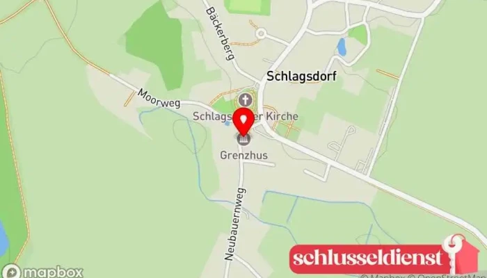 Karte von Grenzhus Museum & Informationszentrum Museum in Schlagsdorf
