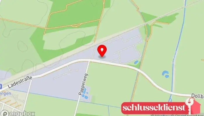 Karte von Groka Groß-Kartoffelvertrieb Dollbergen GmbH & Co. KG Großhändler für landwirtschaftliche Erzeugnisse in Uetze