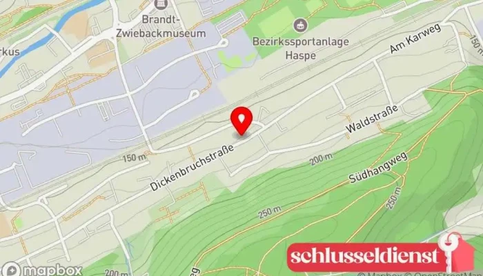 Karte von Günter vom Orde OHG Metallbauunternehmen, Metallwerkstatt in Hagen
