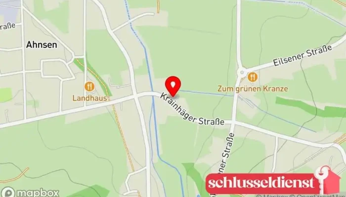 Karte von Günther Meese Schlüsseldienst Schlüsseldienst in Ahnsen