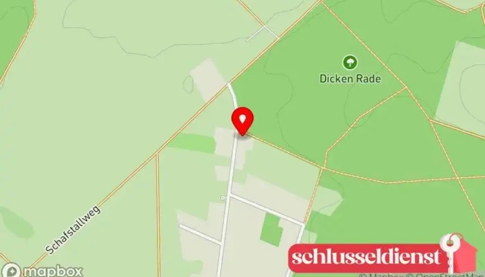 Karte von Günther Metallbautechnik Metallbauunternehmen in Walsrode