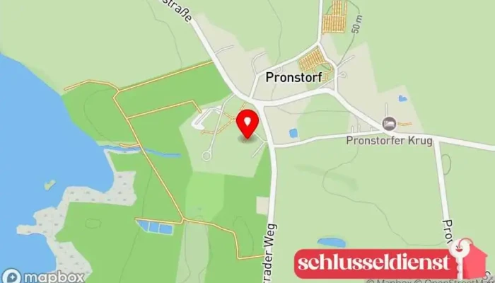 Karte von Gut Pronstorf Veranstaltungsstätte, Veranstaltungsplaner, Veranstaltungsraum, Behörde in Pronstorf