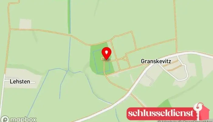 Karte von Gutshaus Granskevitz Historische Sehenswürdigkeit, Sehenswürdigkeit in Schaprode