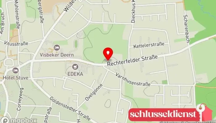 Karte von H. Kreienborg Anhängerreparaturwerkstatt, Metallbauunternehmen in Visbek