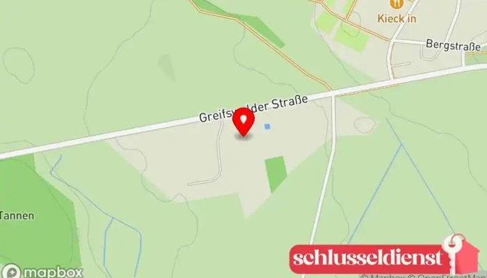 Karte von HAB Hallen- und Anlagenbau GmbH Auftragnehmer in Wusterhusen