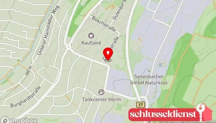 Karte von Häfner GmbH Metallbauunternehmen, Metallwerkstatt, Stahlbauunternehmen in Buchen