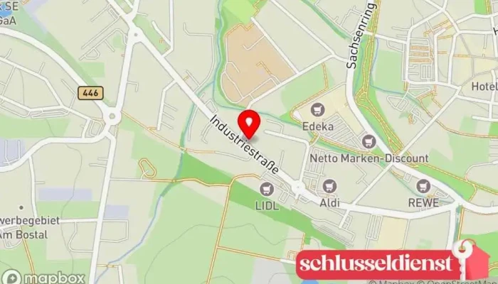 Karte von Häger GmbH Möbeltischler in Duderstadt