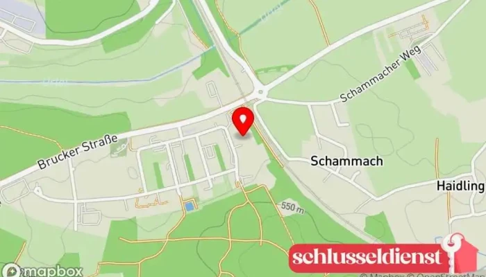Karte von Hampel + Eckstein GmbH Metallbauunternehmen in Am Schammacher Feld 11