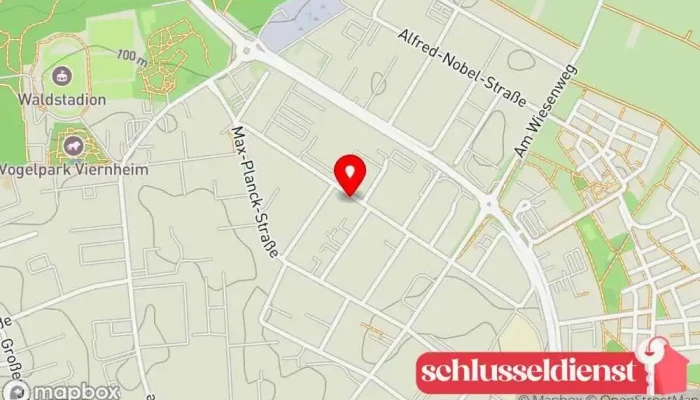 Karte von Hans Kühner Stahl- und Metallbau GmbH Bauunternehmen, Metallbauunternehmen in Viernheim