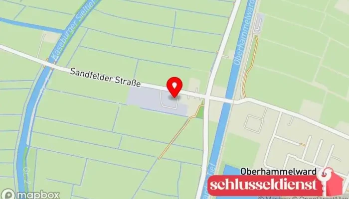 Karte von Hartec GmbH - Stahl- und Metallbau Metallbauunternehmen, Stahlbauunternehmen in Elsfleth