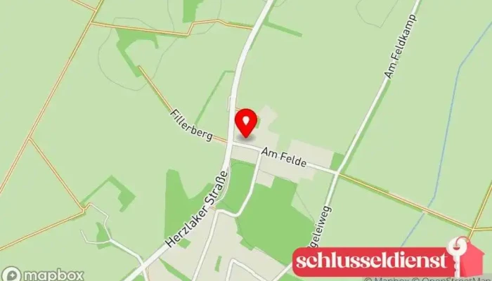 Karte von Hegge GmbH Sanitärtechnik, Ausrüstungsverleih, Sanitärinstallateur in Herzlake