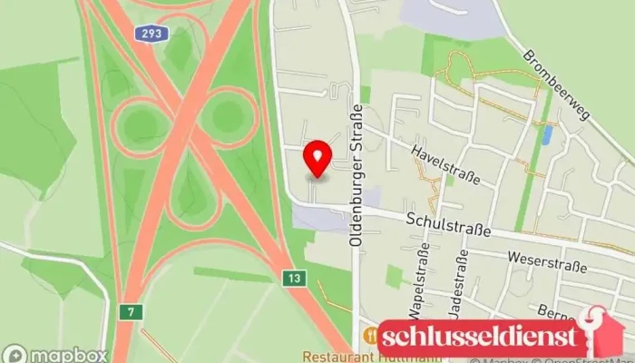 Karte von Heiko Wemmie Reparaturschlosserei Metallbauunternehmen in Rastede