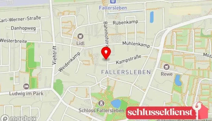 Karte von Heine Metallbau GmbH Metallbauunternehmen in Wolfsburg