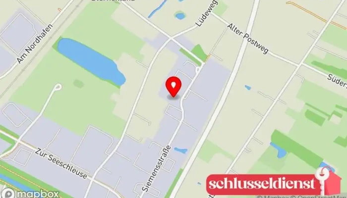 Karte von Heinrich Schulte GmbH & Co. KG Stahlbauunternehmen in Papenburg