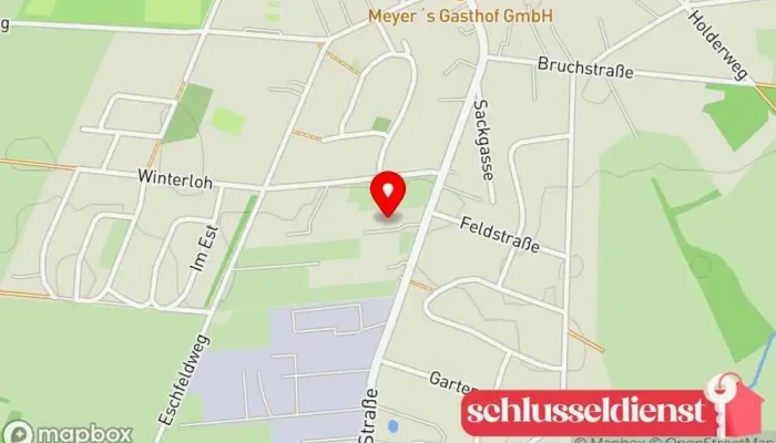 Karte von Heinz Meyer Metallbau GmbH Metallbauunternehmen, Schlüsseldienst, Metallwerkstatt in Bothel