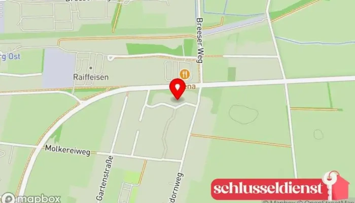 Karte von HEIRA Stahlbauunternehmen, Zaunbauer, Geländeranbieter, Treppenbauunternehmen in Dannenberg (Elbe)