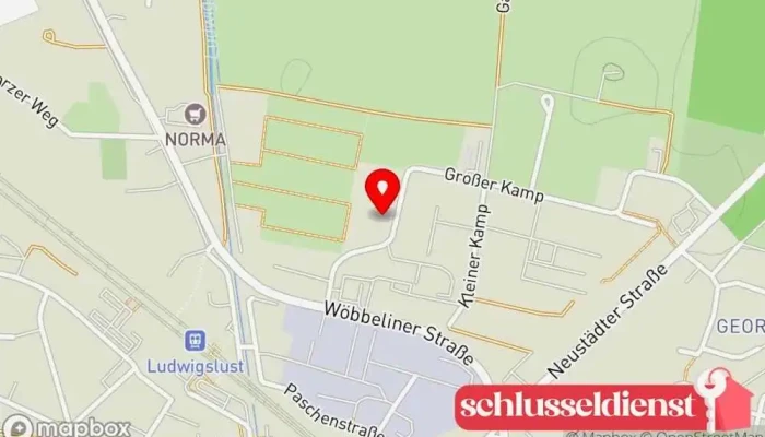 Karte von Heko Metallbau Metallbauunternehmen in Ludwigslust