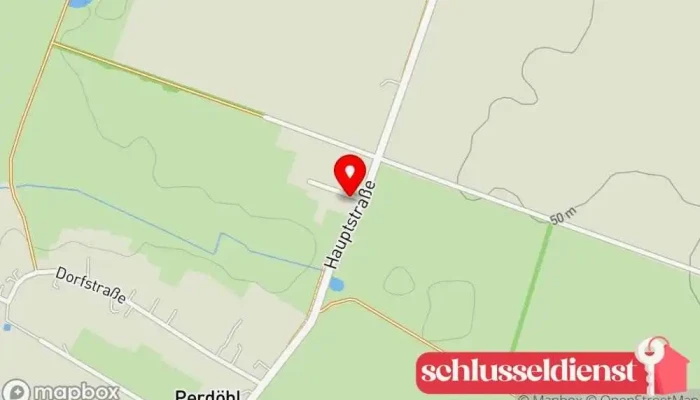 Karte von Helmut Schrapers Auftragnehmer in Wittenburg