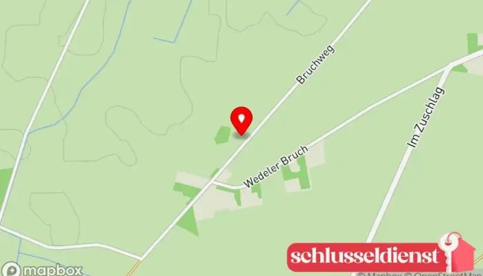 Karte von Hermann Borchart Schlosserei Hersteller in Fredenbeck