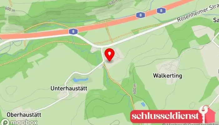 Karte von Herr Sebastian Schlosser Zahnarzt in Frasdorf