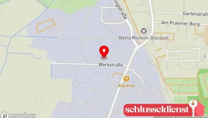 Karte von HIH Holzindustrie Hagenow GmbH Sägewerk in Hagenow