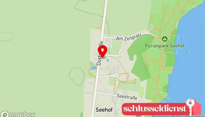 Karte von Hildebrand Metallbau Edelstahlverarbeitung Metallbauunternehmen in Seehof