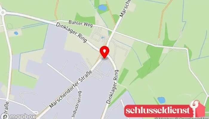 Karte von Hilgefort & Götting Metall- & Fensterbau GmbH Fensteranbieter, Metallbauunternehmen, Metallverarbeitungsunternehmen in Dinklage