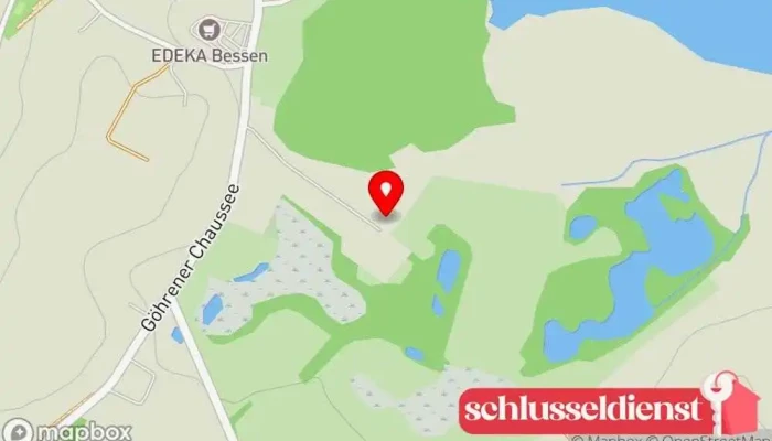 Karte von HINZ CNC-Technik & Tischlerei Hersteller, Möbeltischler, Treppenbauunternehmen in Woldegk