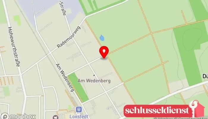 Karte von HMW Metallbau GmbH Metallbauunternehmen in Loxstedt