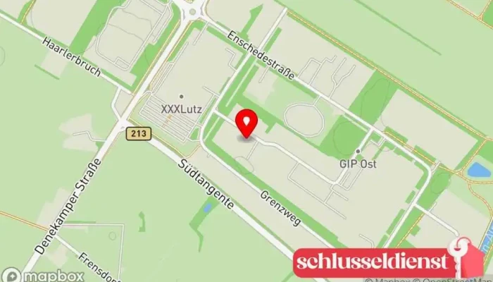 Karte von Hoffmann Metallbau GmbH Metallbauunternehmen in Nordhorn