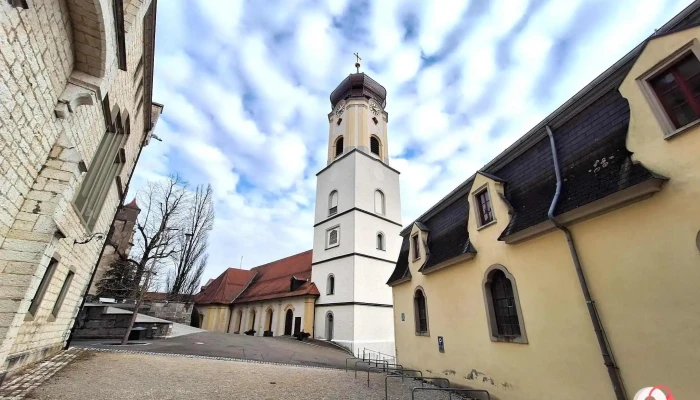 Hohenzollernschloss Sigmaringen -  Kirche St Johann - Sigmaringen