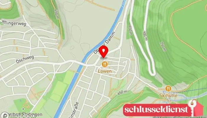 Karte von Ifflinger Schloß Schloss in Fridingen an der Donau