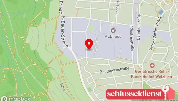 Karte von IKKER Metallbau Schweißbetrieb in Welzheim