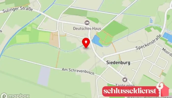 Karte von Imkerei Herbert Schacht Imkerei in Siedenburg