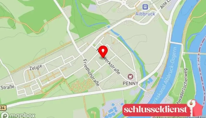 Karte von Izr Metallbau Metallbauunternehmen in Albbruck