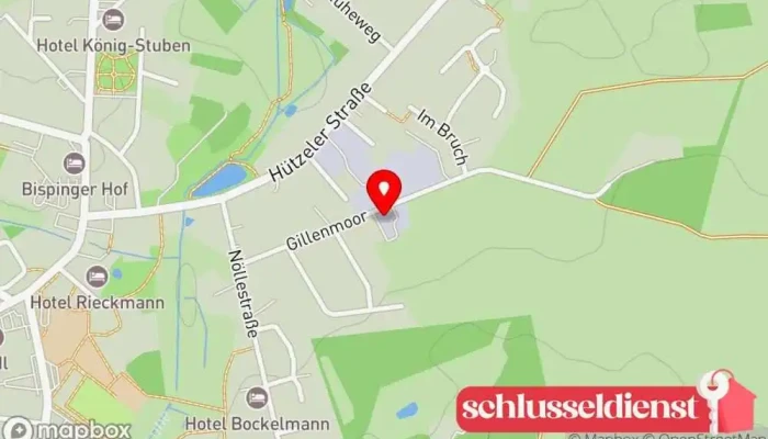 Karte von Jipp Marcel Metallbauermeister Metallbauunternehmen in Bispingen