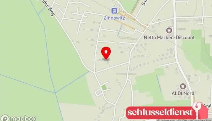 Karte von Jörg Herzog Metallbauunternehmen in Zinnowitz