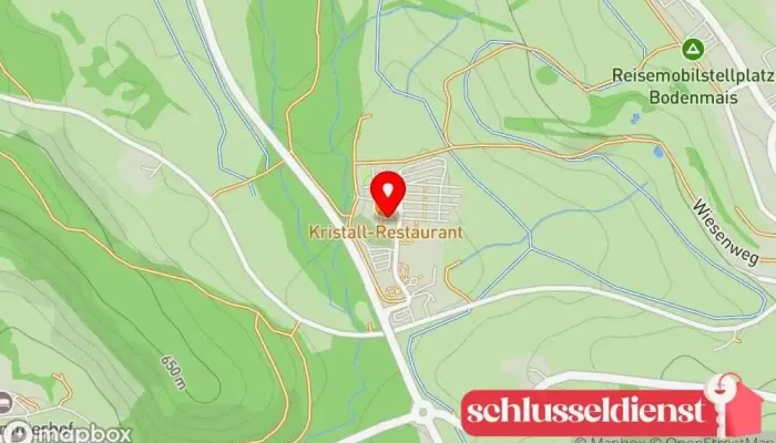 Karte von Joska Biergarten Biergarten in Bodenmais