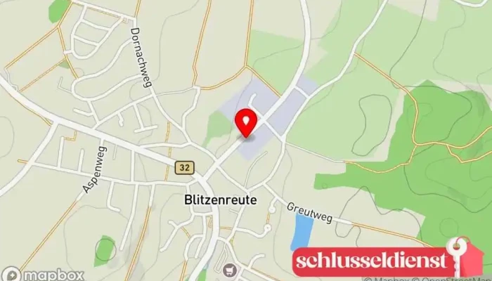 Karte von K & M Präzisionstechnik in Kunststoff und Metall GmbH Metallbauunternehmen, Kunststoffhersteller in Fronreute