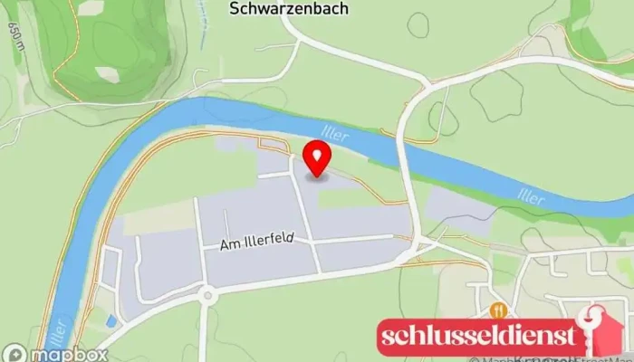 Karte von Kallenbach´s Handwerk GmbH Metallbauunternehmen in Altusried