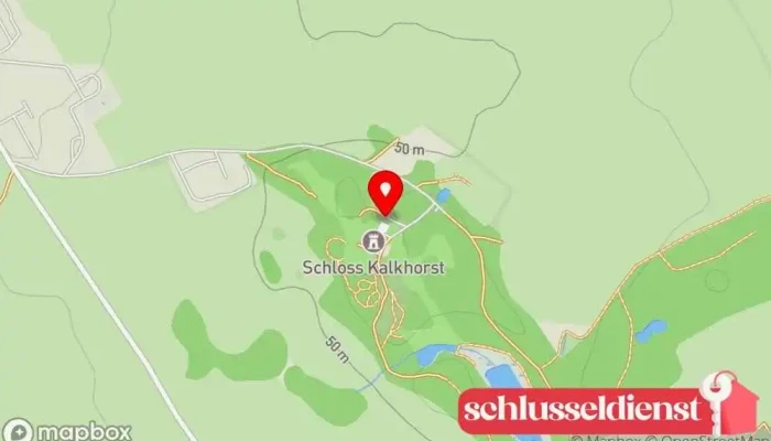 Karte von Kapelle Schloss Kalkhorst Kapelle in Kalkhorst