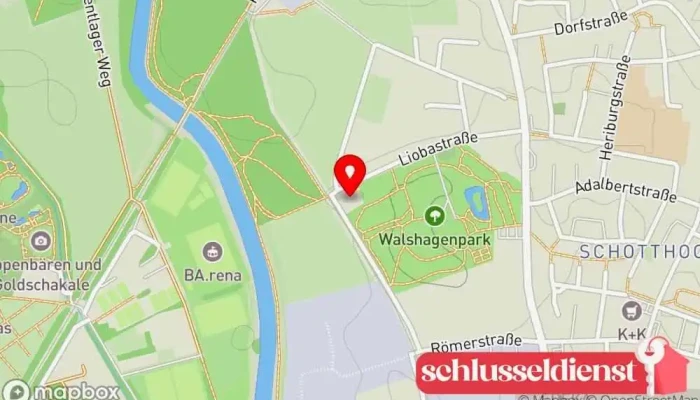Karte von Karl Leugers Metallwerkstatt, Schmied, Metallbauunternehmen in Rheine