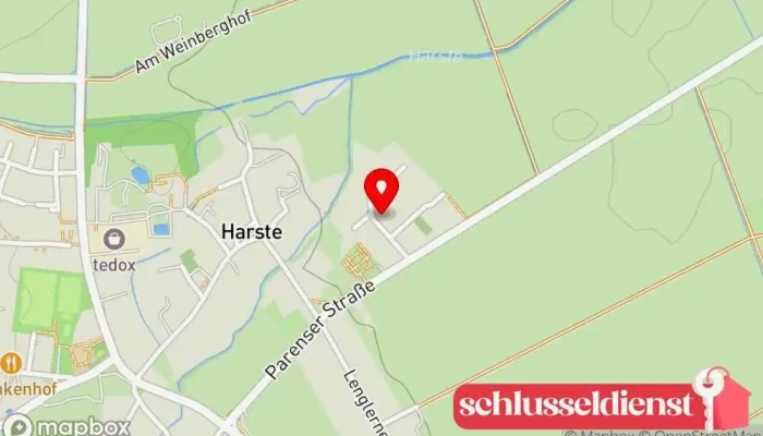 Karte von Karsten Fricke Metallbau Metallbauunternehmen in Bovenden