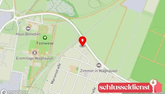 Karte von Klaro Metallbau GmbH Metallbauunternehmen in Waghäusel