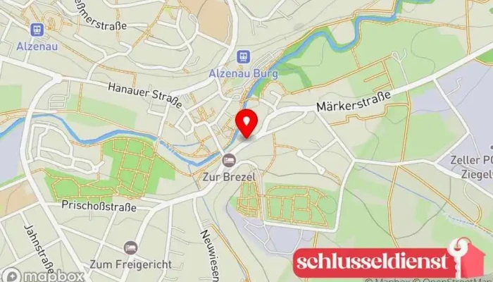Karte von Klaus Reichenbach Hersteller in Alzenau